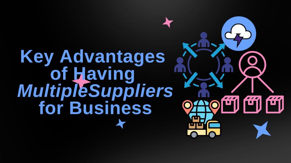 Key Advantages of Having Multiple Suppliers for Business