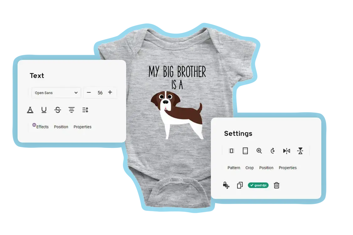 Babygrow Print on Demand