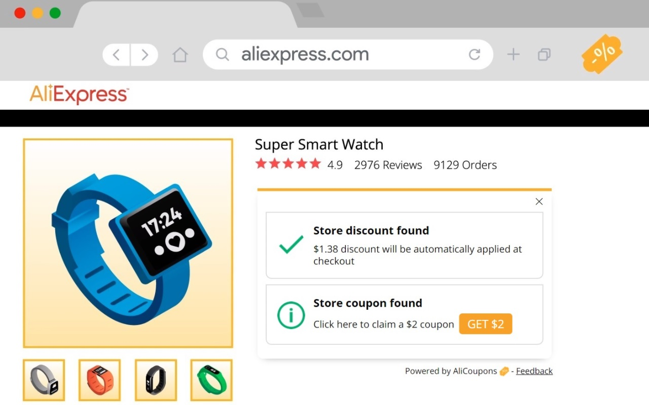 AliExpress coupon codes